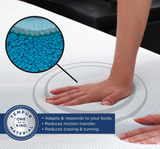 Tempur-Pedic TEMPUR Supreme 3-Inch Mattress Topper, Medium Firm, California King, White