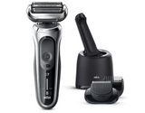 Braun Series 7 71-S7500cc Flex Electric Shaver for Men - Rechargeable Wet & Dry Electric Razor with Trimmer & Smart Care Center