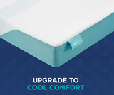 TEMPUR-Adapt + Cooling 3-Inch Queen Mattress Topper, Medium Luxury Premium Foam, Washable Cover