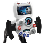 Smoby - V8 Driver Space - Kids Driving Simulator - Space Shuttle - Electronic Steering Wheel