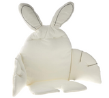 Childhome Universal Rabbit Seat Cushion, Jersey White