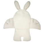 Childhome Universal Rabbit Seat Cushion, Jersey White