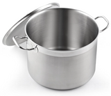 Cooks Standard Stockpots Stainless Steel, 20 Quart Professional Grade Stock Pot with Lid, Silver