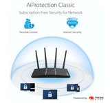 ASUS RT-AX3000P Dual Band WiFi 6 (802.11ax) Router