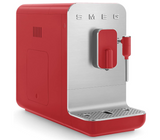 Smeg BCC02RDMUK Automatic Coffee Machine with Steam Wand, Red