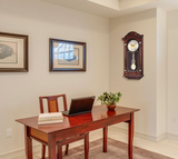 SEIKO Stately Dark Brown Solid Oak Case Wall Clock with Pendulum and Chime, QXH004B