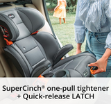 Chicco KidFit ClearTex Plus 2-in-1 Belt Positioning Booster Car Seat - Drift