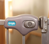 Regalo Platinum Easy Step Extra Wide Metal Walk-Through Gate