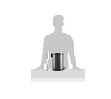 Eko 281HB-EK9219-5-BL Step Bin With Soft Closing Lid