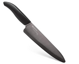 Kyocera Professional Chef's Knife, Black Blade, 7Inch