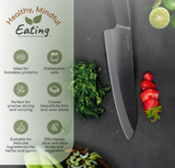 Kyocera Professional Chef's Knife, Black Blade, 7Inch