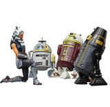 Star Wars The Vintage Collection Escape from Order 66, The Clone Wars 9.5-cm Action Figure 4-Pack