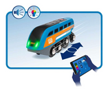 BRIO 33972 Action Tunnel Travel Set - Kids Creative Building Toys and Wooden Toy Train Sets and Wooden Tracks FSC 100% Sustainable | Smart-Tech Sound Tech Toy Full Set