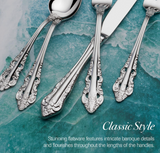 Wallace Antique Baroque 65pc Cutlery Set