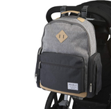 Eddie Bauer Bridgeport Places And Spaces Backpack Diaper Bag, Grey