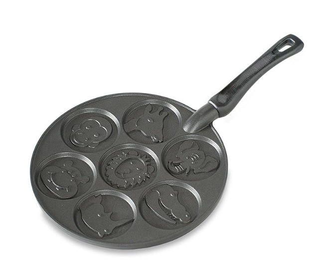 Nordic Ware 257NW-01980 Cast Aluminum Zoo Friends Pancake Pan Main image