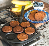 Nordic Ware 257NW-01980 Cast Aluminum Zoo Friends Pancake Pan