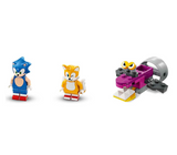 LEGO Sonic The Hedgehog Tails Adventure Boat Interactive Collecting Toy, Video Game Character Figures and Waterskis, Gamer Gift for Boys and Girls