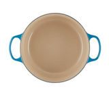 Le Creuset Round French Oven Casserole, 3.3Liter ,22cm, Marseille