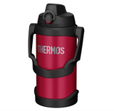 Thermos FJQ-2000 Red Sports Jug with Lockable Lid and Handle, 2.0L, Red