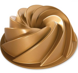Nordic Ware 80677 Heritage Bundt Pan, One, Gold