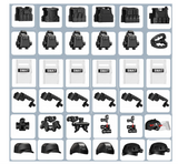 Military Base Army Base Building Blocks Sets WW2 Battle Brick Armory Swat Team Weapons Pack Toys Compatible with Lego(568 Pcs), No box