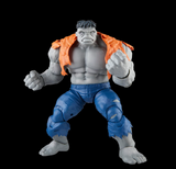 Hasbro Marvel Legends Series Gray Hulk and Dr. Bruce Banner, Avengers 60th Anniversary Collectible 6 Inch Action Figures, 6 Accessories