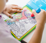 Melissa & Doug On the Go Water Wow! Reusable Color with Water Travel Toy Activity Pad with Chunky Water Pen 3-Pack (Dinosaurs, Adventure, Space) | 3-Pack Of Reusable No-Mess Travel Activities For Kids