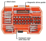 BLACK+DECKER BDA42SD 42-Piece Standard Screwdriver Bit Set