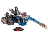 McFarlane Toys - DC Multiverse Lobo & Spacehog (Justice League of America) - 7in Scale Action Figure with Vehicle, Gold Label, Amazon Exclusive