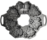 Lodge Cast Iron Holiday Wreath Pan 14.69 inch