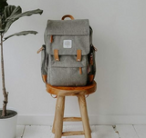 'Parker Baby Diaper Backpack - Large Diaper Bag with Insulated Pockets, Stroller Straps and Changing Pad -''Birch Bag'''