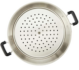 Zebra Technologies 176202 Stainless Steel Chinese Wok With Lid and Steamer, 42cm