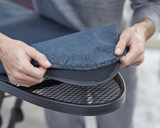 Joseph Joseph 50008 Glide Plus Advanced Ironing Board Cover, 130 x 38cm, Black/Blue