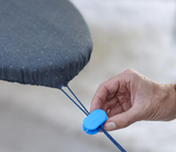 Joseph Joseph 50008 Glide Plus Advanced Ironing Board Cover, 130 x 38cm, Black/Blue