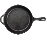 Lodge Wildlife Series-10.25" Cast Iron Skillet with Deer Scene, 10.25", Black