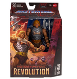 Masters of The Universe: Revolution Masterverse He-Man Action Figure with Removable Battle Armor, Deluxe Collectible with 30 Articulations, Motu Toy