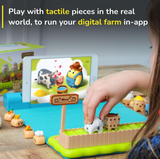 PlayShifu Educational Farm Toys - Plugo Farm (Kit + App) Interactive Educational Toy with Farm Animals & Barn | Build & Grow your Farm | Gifts for Boys & Girls 4-10 Years (Works with mobile/tabs)