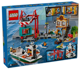 LEGO City Seaside Harbour with Cargo Ship Toy 60422, Building Set for Boys and Girls Aged 8 and Over, Kids’ Gift Ideas, Model Container Crane and Boat with 8 Minifigures (1226 Pieces)