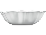 Le Creuset Stoneware Iris Collection Serving Bowl, 15", White