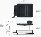 Joseph Joseph 851647 Dish Drying Rack, 2 Tiers, Dish Stand, For Kitchen Counters, Excel Steel, Dish Rack, Stainless Steel