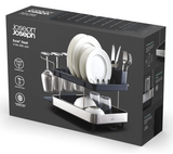 Joseph Joseph 851647 Dish Drying Rack, 2 Tiers, Dish Stand, For Kitchen Counters, Excel Steel, Dish Rack, Stainless Steel
