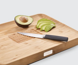 Joseph Joseph 60142 Cut & Carve Multi-function Chopping Board, 40 x 30 x 3.5cm, Bamboo