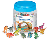 Learning Resources Dinosaur Counters - 60 Pieces, Ages 3+ Dinosaur Toys, Dinosaurs for Toddlers, Dinosaurs Action Figure Toys, Kids' Play Dinosaur and Prehistoric Creature Figures