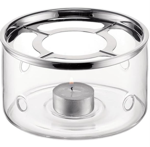 Bodum 10447-16 Bistro Teapot Warmer, 13.5cm Diameter, Chrome Main image