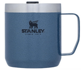 Stanley Legendary Camp Mug, 12oz, Stainless Steel Vacuum Insulated Coffee Mug with Drink-Thru Lid, Hammertone Lake