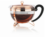 BODUM CHAMBORD Copper Classic Teapot, 1.3L, Copper