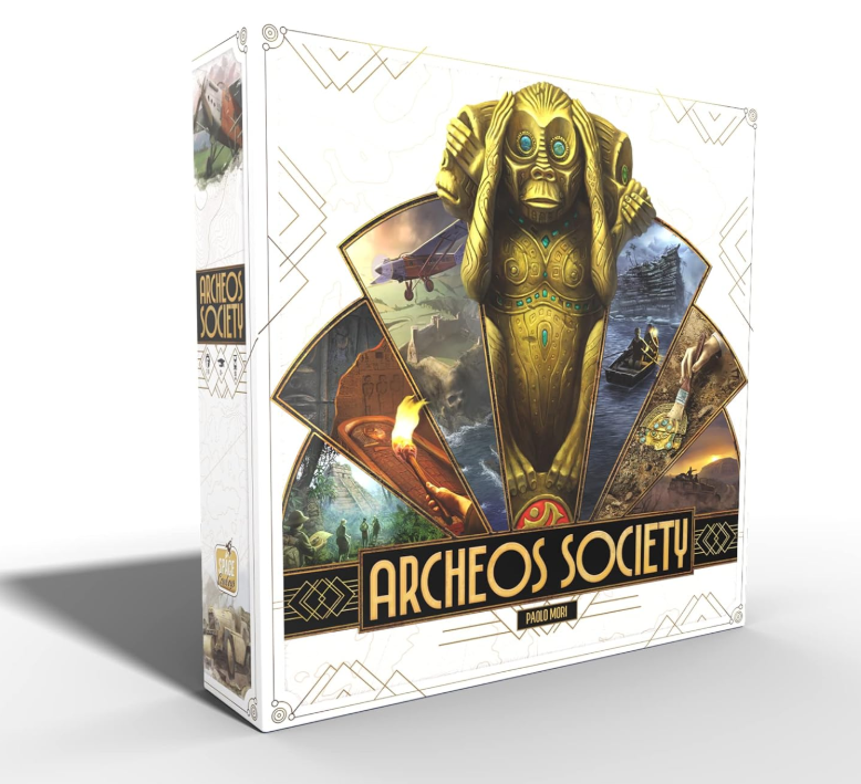 Space Cowboys Archeos Society Board Game | Archeology Themed Strategy Game | Exploration Game | Fun Family Game for Kids and Adults | Ages 12+ | 2-6 Players | Average Playtime 60 Minutes Main image