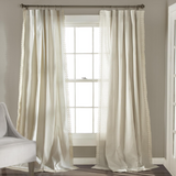 Rosalie Window Curtain Panels Ivory 54x120Set