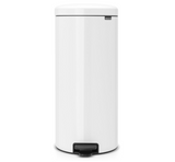 Brabantia 111785 Step Trash Can newIcon with Plastic Inner Bucket, 8 Gal. - White